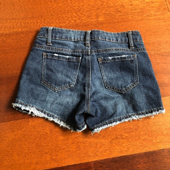 Tractr Girls Denim Jean Shorts Size 8 - Picture 2 of 4